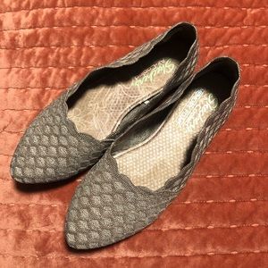 Skechers Cleo woven flats